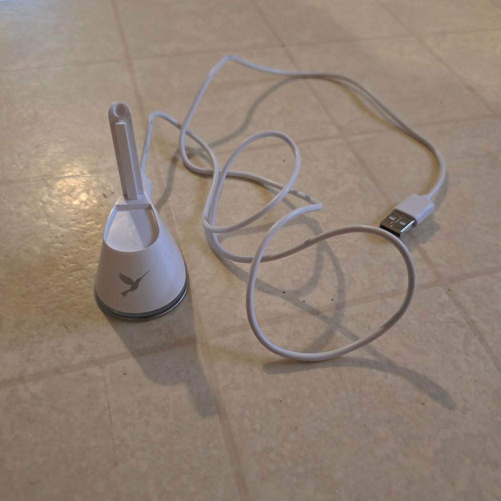 Dermaflash Charging Base DD01 One Size Power Dock Unisex White USB Hummingbird